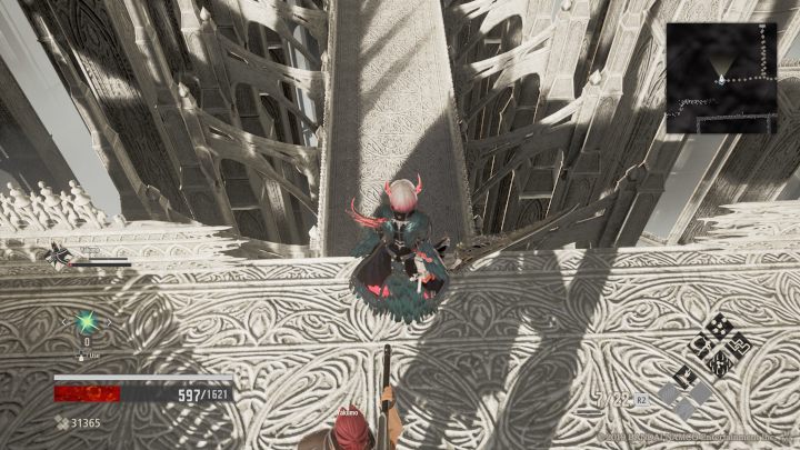 Idź kawałek dalej do, wydawać by się mogło, ślepej uliczki - Cathedral of the Sacred Blood | Solucja Code Vein - Code Vein - poradnik do gry