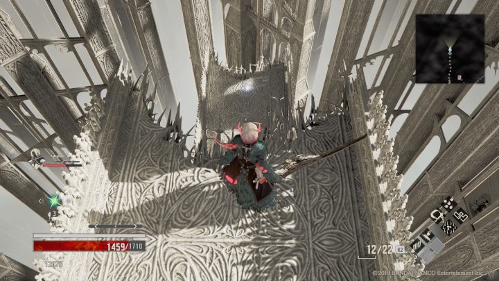 Idź dalej i zeskocz niżej, tam podnieś Loss Shard (M) - Artifice Tower | Solucja Code Vein - Code Vein - poradnik do gry