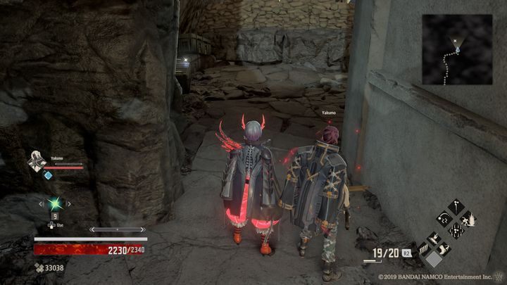 Idąc dalej, masz do wyboru ścieżkę w lewo lub prawo - Provisional Government Outskirts | Solucja Code Vein - Code Vein - poradnik do gry