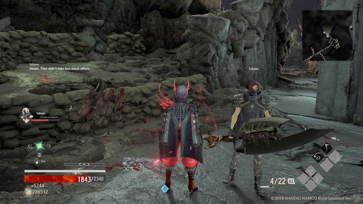 Po lewej stronie na zdjęciu znajduje się Vestige, aby się do niego dostać, musisz najpierw iść kawałek dalej i wejść po drabinie - Provisional Government Outskirts | Solucja Code Vein - Code Vein - poradnik do gry