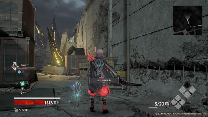 Idź przed siebie, do momentu aż znajdziesz Mistle Research Facility Ruins - Provisional Government Outskirts | Solucja Code Vein - Code Vein - poradnik do gry