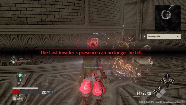 Zejdź najpierw po drabinie, tam będziesz musiał przejść przez Blood Trial - Cathedral Perimeter | Solucja Code Vein - Code Vein - poradnik do gry