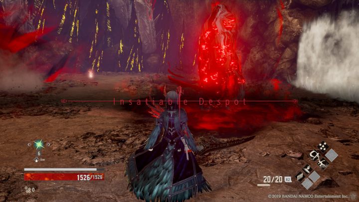 W pierwszej fazie boss bardzo często korzysta z pomocy swoich poddanych - Insatiable Despot | Boss w Code Vein - Code Vein - poradnik do gry