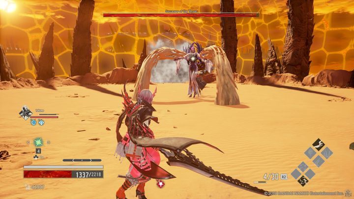 Pierwsza faza może wydawać się bardzo powolna - Successor of the Throat | Boss w Code Vein - Code Vein - poradnik do gry