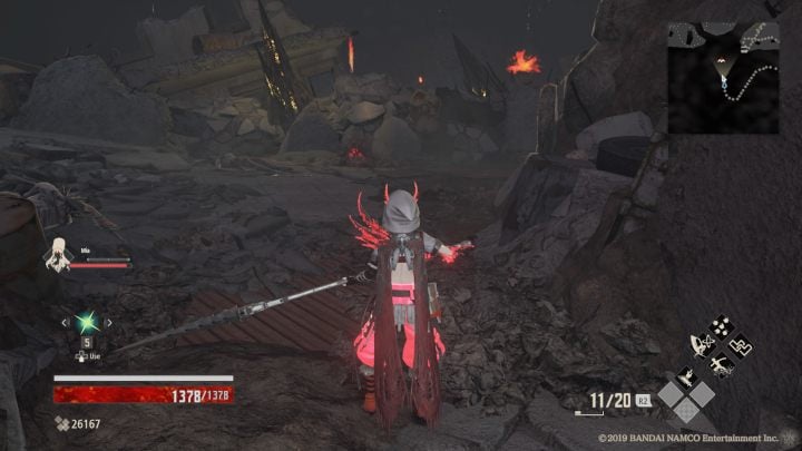 Przechodząc przez głęboką wodę, a potem wchodząc na górę, będziesz miał przed sobą ostatni Rotten Mistle - Bottomless Shore | Solucja Code Vein - Code Vein - poradnik do gry