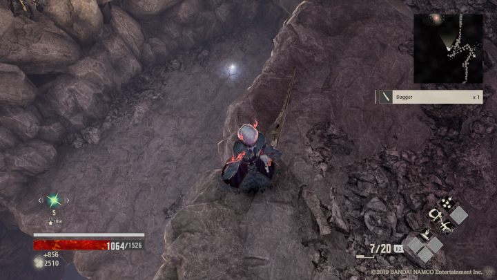 Cofnij się do miejsca, gdzie dwa demony wyskoczyły zwisając nad przepaścią - Frozen Seabed | Solucja Code Vein - Code Vein - poradnik do gry