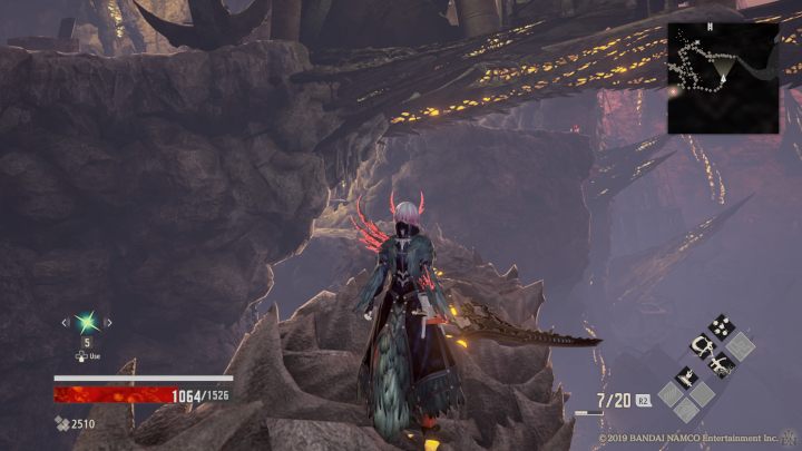 Idź dalej, na końcu drogi napotkasz strzelca, uważaj żeby nie spaść w przepaść - Frozen Seabed | Solucja Code Vein - Code Vein - poradnik do gry