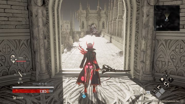 Idź cały czas przed siebie, aż spotkasz na końcu drogi przeciwnika - Gated Room | Solucja Code Vein - Code Vein - poradnik do gry