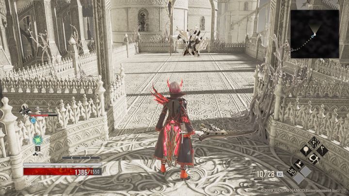 Szczegółowy opis walki z nim znajdziesz w rozdziale Bossowie - Gated Room | Solucja Code Vein - Code Vein - poradnik do gry