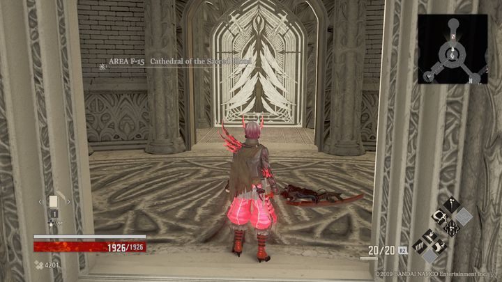 Po pokonaniu Successor of the Ribcage, otrzymasz zdolność otwierania drzwi z takim o to właśnie wzorem (patrz zdjęcie) - Ridge of Frozen Souls | Solucja Code Vein - Code Vein - poradnik do gry