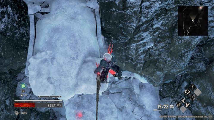 Na trzeciej platformie znajduje się Fionn Vestige Part A - Ridge of Frozen Souls | Solucja Code Vein - Code Vein - poradnik do gry