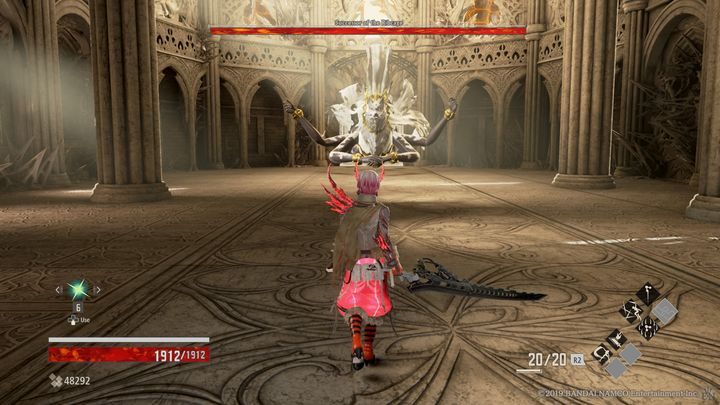 Warto zaznaczyć na samym początku, że boss ten ma drugą fazę walki, ale dopiero wtedy, gdy pokonasz go i zbijesz jego pasek zdrowia do zera - Successor of the Ribcage | Boss w Code Vein - Code Vein - poradnik do gry