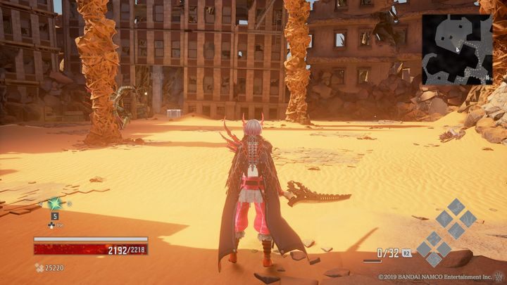 Gdy go pokonasz, pozbieraj w tej lokacji przedmioty takie jak Queen Titanium, Spotless Instrument oraz Awake MJ310 - Sunken Ruins | Solucja Code Vein - Code Vein - poradnik do gry