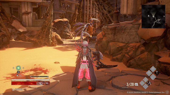 Idąc dalej, napotkasz kolejnych przeciwników - Sunken Ruins | Solucja Code Vein - Code Vein - poradnik do gry