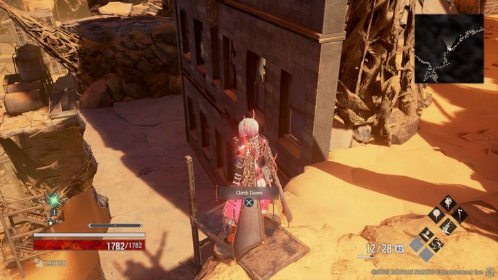 Idź przed siebie, niszcząc przy okazji łamliwe przedmioty przed tobą - Sunken Ruins | Solucja Code Vein - Code Vein - poradnik do gry