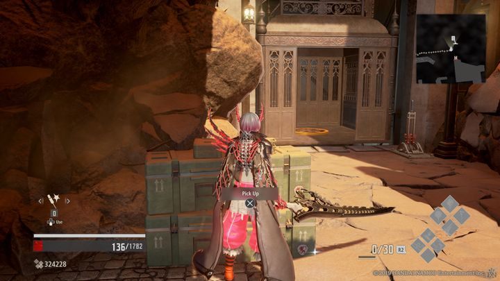 Po lewej stronie znajdziesz windę, która prowadzi do Rotten Mistle oraz do otwarcia skrótu - Sunken Ruins | Solucja Code Vein - Code Vein - poradnik do gry