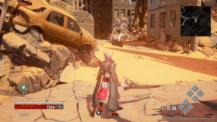 Skręć w prawo, tam napotkasz kolejnych przeciwników - Sunken Ruins | Solucja Code Vein - Code Vein - poradnik do gry