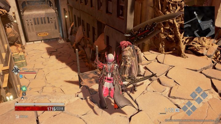 Później skręć w lewo, tam pokonaj kolejnych przeciwników - Sunken Ruins | Solucja Code Vein - Code Vein - poradnik do gry