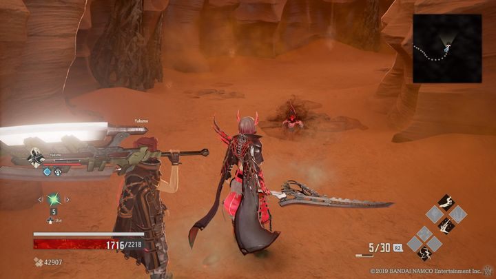 Idąc dalej, znajdziesz Rotten Mistle oraz NPC Themisto - Sunken Ruins | Solucja Code Vein - Code Vein - poradnik do gry