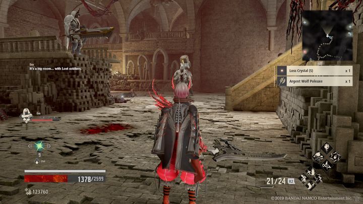 Trafisz do pomieszczenia, w której jest masa żołnierzy - Provisional Government Center | Solucja Code Vein - Code Vein - poradnik do gry