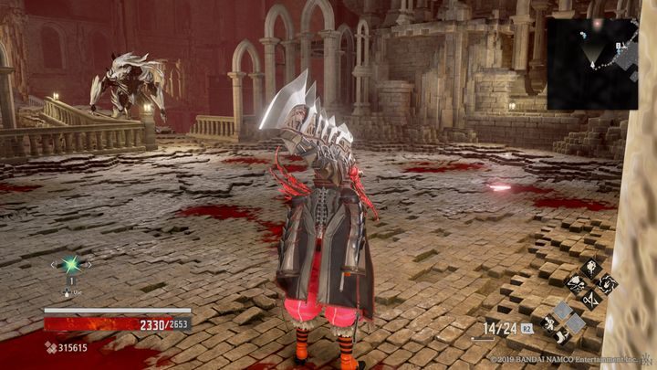 Jest nim Argen Wolf Berserker, który pełni teraz funkcję zwykłego moba - Connecting Bridge | Solucja Code Vein - Code Vein - poradnik do gry