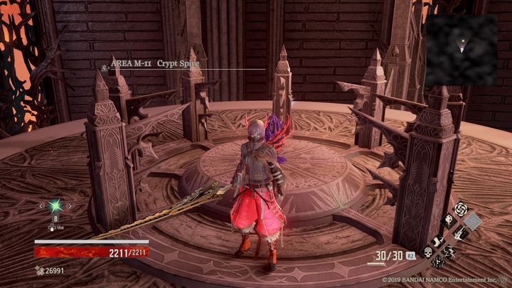 W nowym regionie pojawisz się w momencie, gdy pokonasz Successor of the Throat, teleportując się za pomocą fioletowego Mistle - Crypt Spire | Solucja Code Vein - Code Vein - poradnik do gry