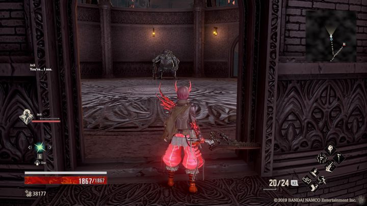 Tam, w pomieszczeniu znajdować się będzie jeden z większych the Lost - Crypt Spire | Solucja Code Vein - Code Vein - poradnik do gry