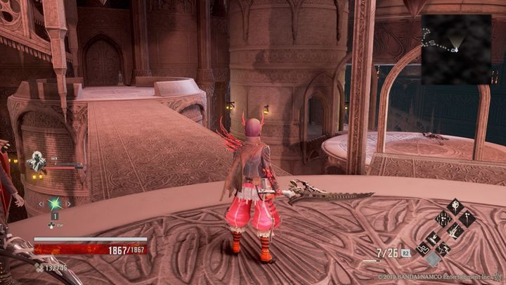 Udaj się najpierw w prawo na dół, znajdziesz tam kolejnego żołnierza Mido, po pokonaniu go podnieś Map: Misty Ruins - Crypt Spire | Solucja Code Vein - Code Vein - poradnik do gry