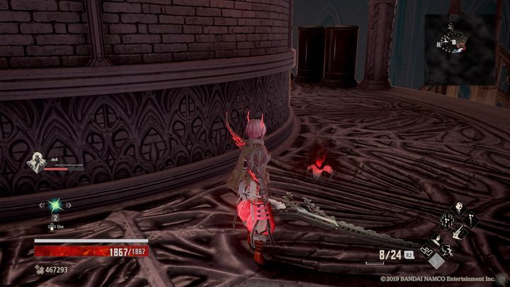 Po lewej stronie zobaczysz Rotten Mistle - Crypt Spire | Solucja Code Vein - Code Vein - poradnik do gry