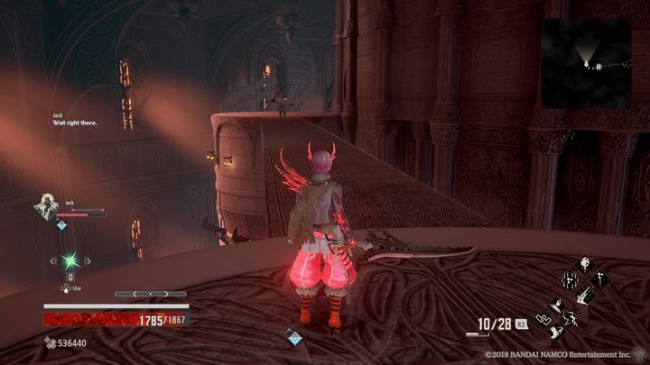 Idź dalej, na moście napotkasz pojedynczego wroga - Crypt Spire | Solucja Code Vein - Code Vein - poradnik do gry