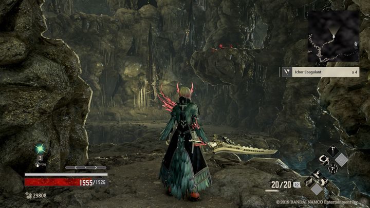Podnieś Ichor Coagulant (x4) - Ashen Cavern | Solucja Code Vein - Code Vein - poradnik do gry