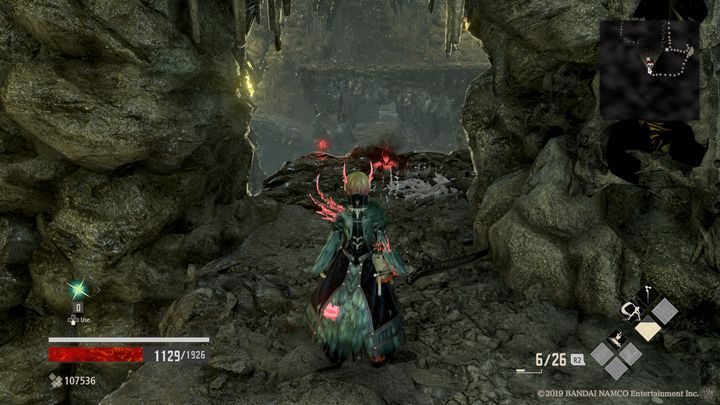Następnie idź w prawo - Ashen Cavern | Solucja Code Vein - Code Vein - poradnik do gry