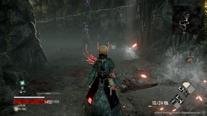 Podnieś Dagger (x3) oraz Awake MJ212 - Ashen Cavern | Solucja Code Vein - Code Vein - poradnik do gry