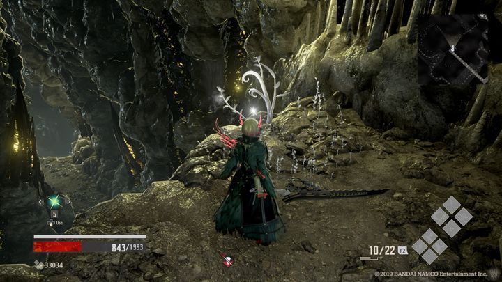 Po drugiej stronie znajdziesz Regen Extension Factor - Towering Crags | Solucja Code Vein - Code Vein - poradnik do gry