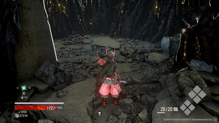 Cofnij się do miejsca, gdzie pierwszy raz pojawiłeś się w nowej lokacji i idź bardziej w lewo, tam znajdziesz Mistle Accumulator Ruins - Towering Crags | Solucja Code Vein - Code Vein - poradnik do gry