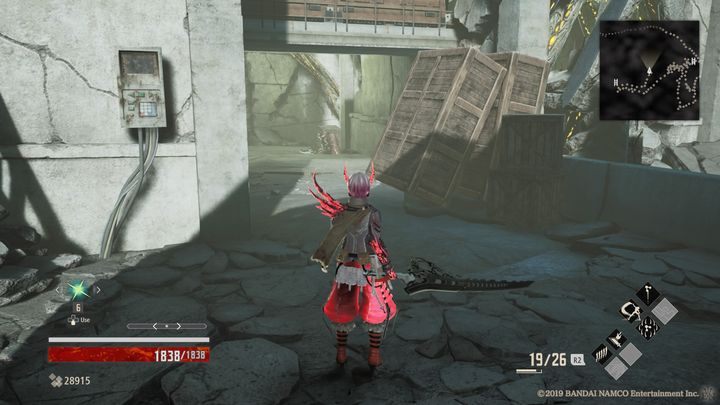 Zanim jednak wrócisz do zamkniętych drzwi, zwiedź całą okolicę - Research Facility Area | Solucja Code Vein - Code Vein - poradnik do gry