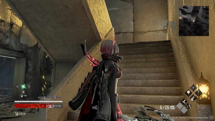 Aby odnaleźć nowy region, należy udać się do Area E-16, Accumulator Ruins, stamtąd skręć w prawo do drzwi pilnowanych do wielkiego ryczerza - City of Falling Flame | Solucja Code Vein - Code Vein - poradnik do gry