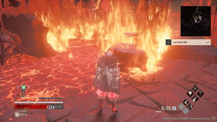 Dalej czekać cię będzie kolejna potyczka z wrogami - Razed Cityscape | Solucja Code Vein - Code Vein - poradnik do gry