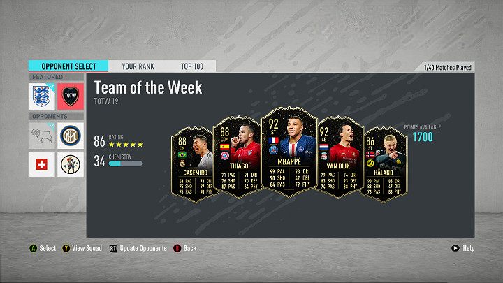 Kylian Mbappé to nie jedyna gwiazda światowych boisk, która pojawiła się w prezentowanym zestawieniu - Drużyna Tygodnia 19 (TOTW) - FIFA 20 Ultimate Team - FIFA 20 - poradnik do gry