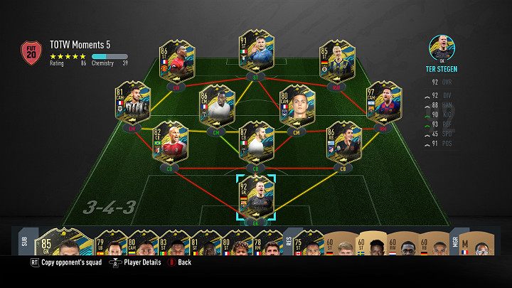 LP - FIFA 20 Ultimate Team: Historie Drużyny Tygodnia 5 (TOTW Moments) - FIFA 20 - poradnik do gry