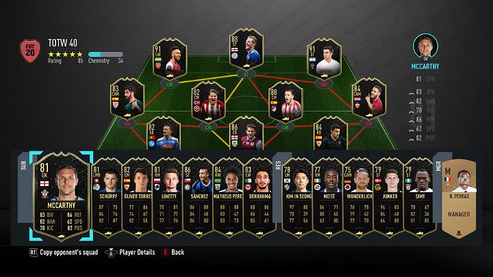 LP - FIFA 20: Drużyna Tygodnia 40 (TOTW 40) - FIFA 20 - poradnik do gry