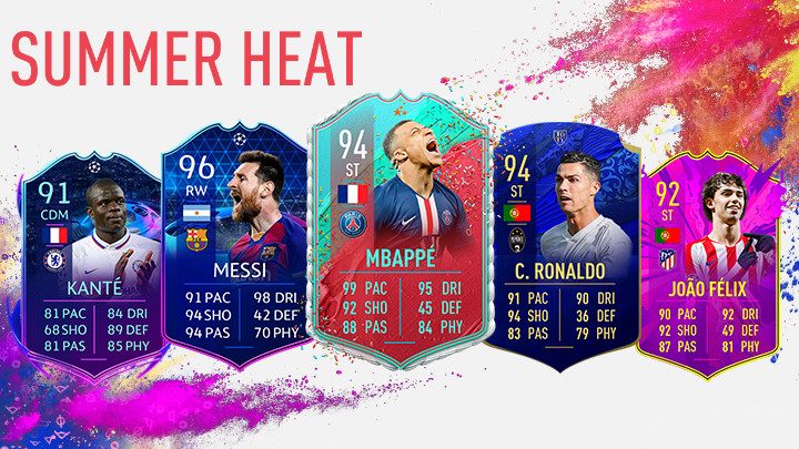 W drugiej specjalnej drużynie Best Of wydanej z okazji wydarzenia Summer Heat znalazły się takie znane nazwiska jak Lionel Messi, Cristiano Ronaldo, Kevin De Bruyne, Kylian Mbappé czy Virgil van Dijk - FIFA 20: Best Of Re-Releases 2 - FIFA 20 - poradnik do gry