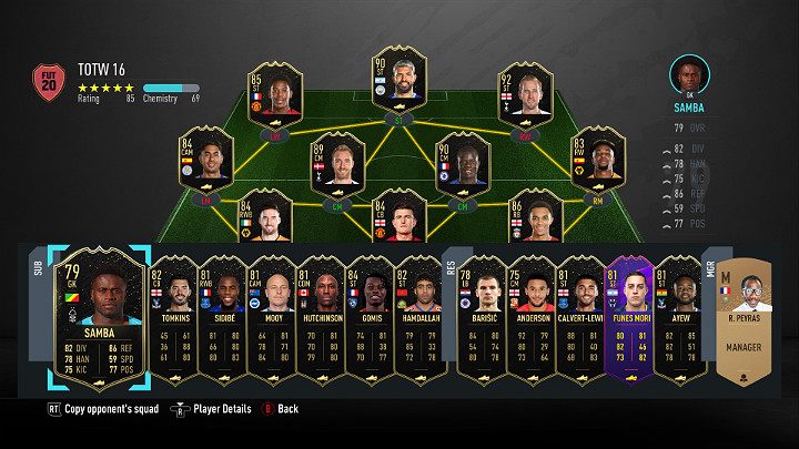 LP - Drużyna Tygodnia 16 (TOTW) - FIFA 20 Ultimate Team - FIFA 20 - poradnik do gry