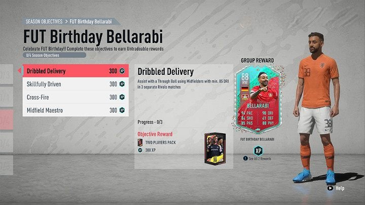 Wprowadzenie do FUT 20 pierwszej drużyny Urodziny FUT to także dodatkowe atrakcje - specjalne Wyzwania Budowania Składów, w których można zdobyć np - FUT Birthday (Urodziny FUT) - FIFA 20 Ultimate Team - FIFA 20 - poradnik do gry