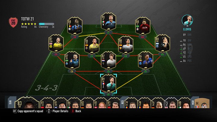 LP - Drużyna Tygodnia 21 (TOTW) - FIFA 20 Ultimate Team - FIFA 20 - poradnik do gry