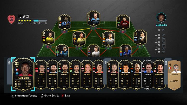 LP - Drużyna Tygodnia 21 (TOTW) - FIFA 20 Ultimate Team - FIFA 20 - poradnik do gry