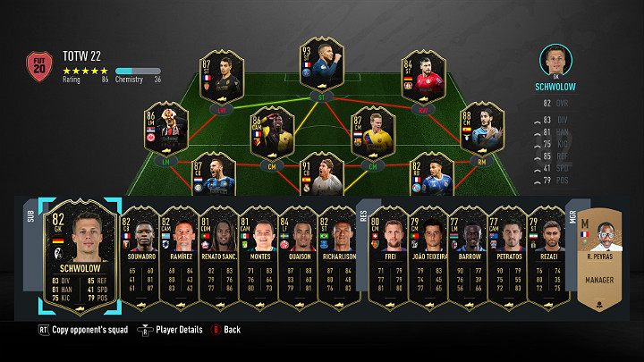 LP - Drużyna Tygodnia 22 (TOTW) - FIFA 20 Ultimate Team - FIFA 20 - poradnik do gry