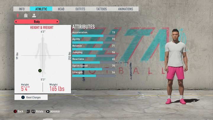 Pierwszym krokiem, który należy wykonać po rozpoczęciu trybu Voolta Football jest wybór zawodnika i jego dostosowanie - Tryby rozgrywki - FIFA 20 - poradnik do gry