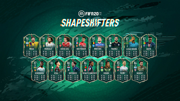 LP - Shapeshifters (Zmiennokształtni) - FIFA 20 Ultimate Team - FIFA 20 - poradnik do gry