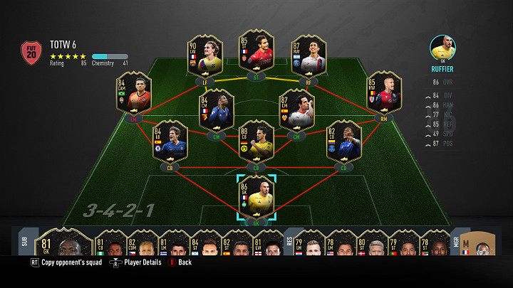 1 - Drużyna tygodnia - spis | FIFA 20 FUT | FIFA 20 Ultimate Team - FIFA 20 - poradnik do gry